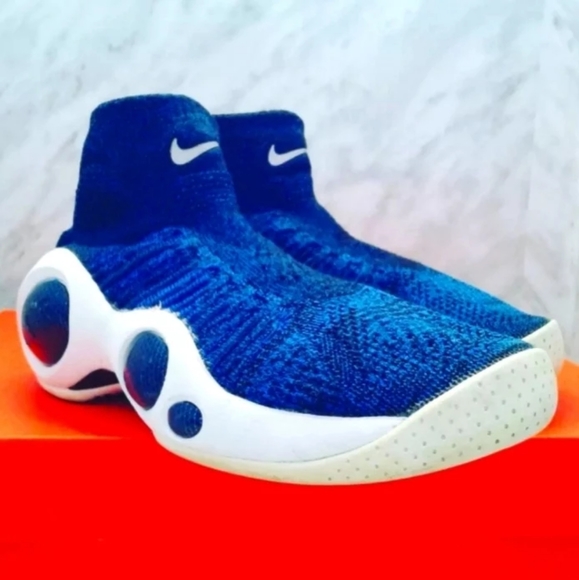 Nike Flight Bonafine Blue White 918339 400 Jason Kidd womens sz 7.5 GS 6Y shoes - Picture 2 of 6